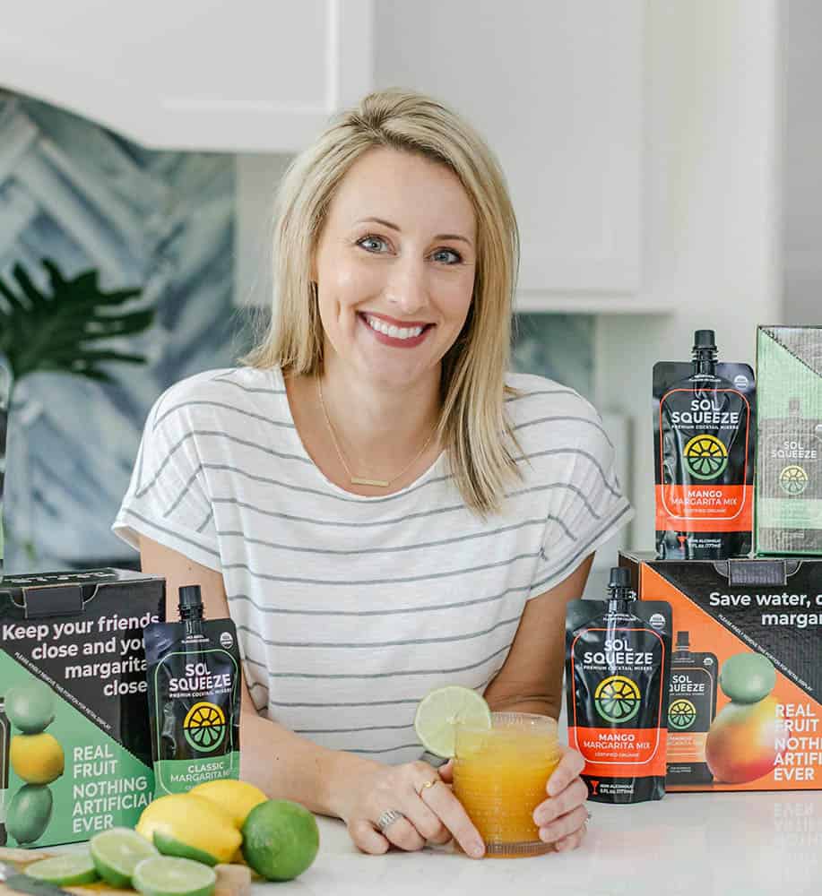 Amy Davis - Jacksonville mom and creator of Sol Squeeze Cocktail Mixers